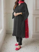 AGHA NOOR 3PC EMBROIDERED SUMMER COLLECTION 2025
