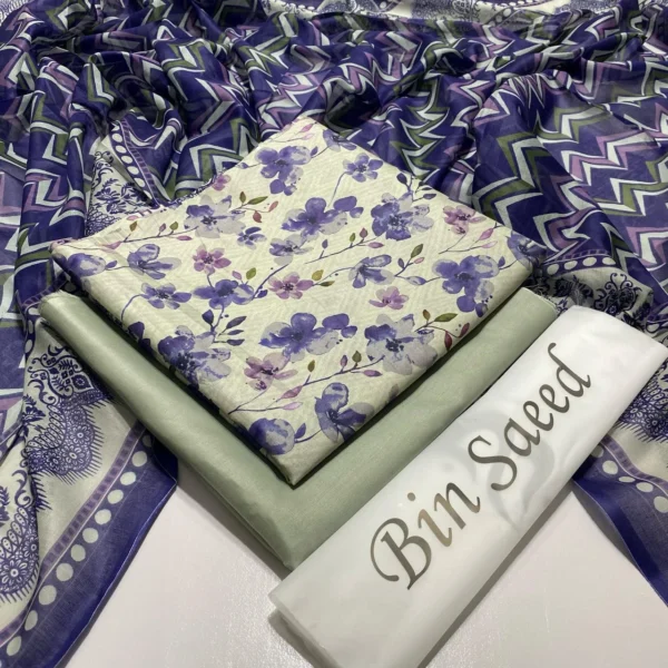 BINSAEED 3PC ORIGNAL SUMMER COLLECTION 2025