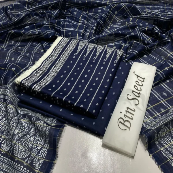 BINSAEED 3PC ORIGNAL SUMMER COLLECTION 2025