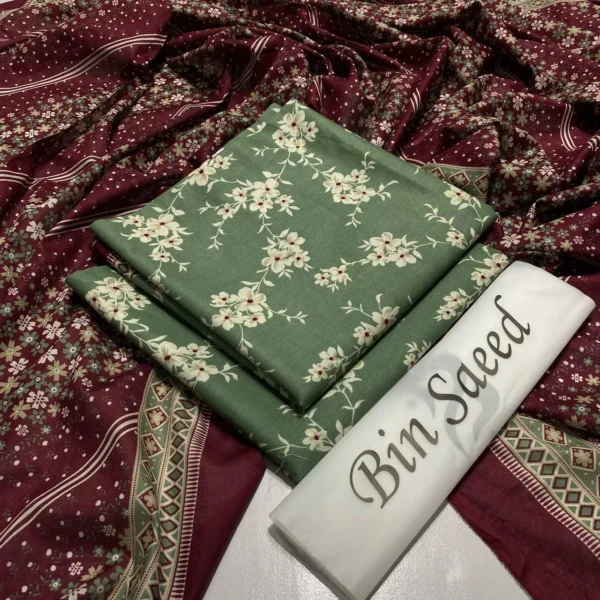 BINSAEED 3PC ORIGNAL SUMMER COLLECTION 2025